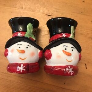 ⛄️ Snowmen Salt & Pepper Shakers